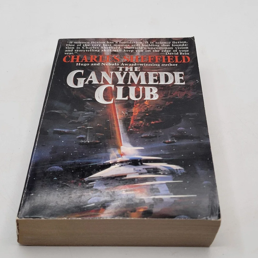 Charles Sheffield The Ganymede Club Paperback 1st Mass Market Sci-Fi Good